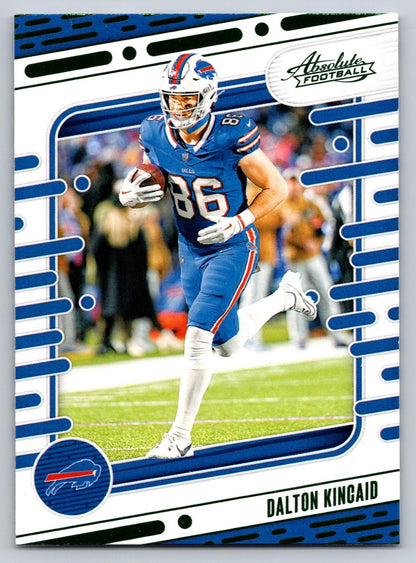 2024 Panini Absolute #13 Dalton Kincaid Green