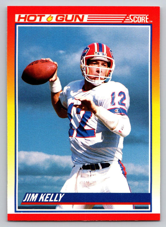 1990 Score #318 Jim Kelly
