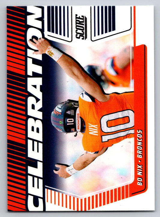 2025 Score #C-BNI Bo Nix Celebration