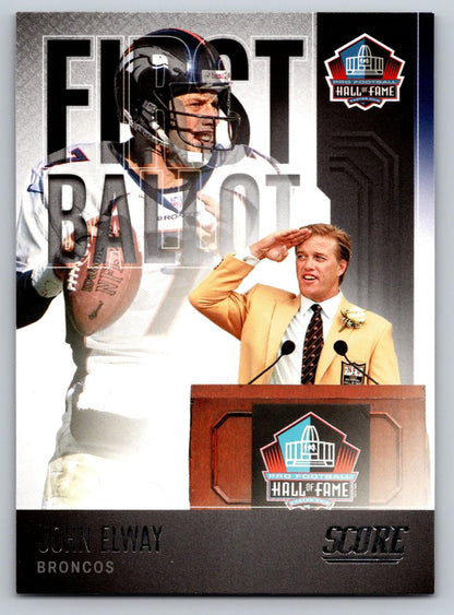 2022 Score #FB-JE John Elway First Ballot