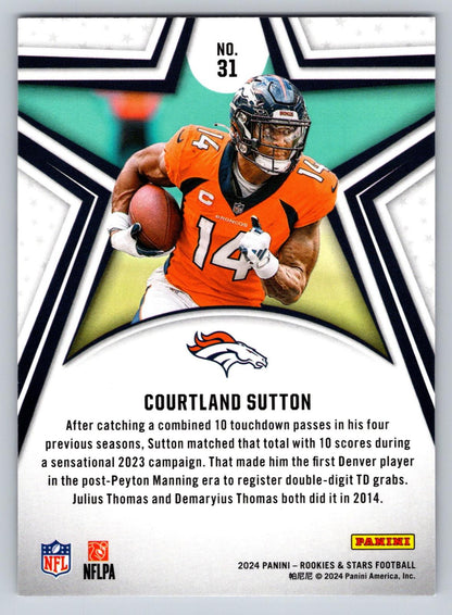 2024 Panini Rookies & Stars #31 Courtland Sutton