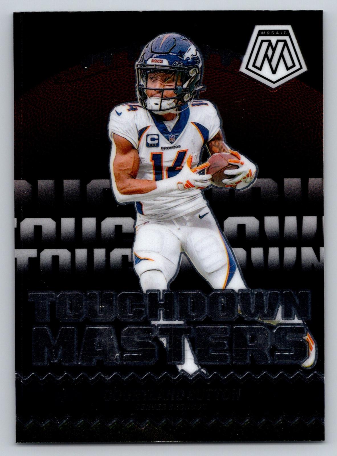 2024 Panini Mosaic #TM-CSN Courtland Sutton Touchdown Masters