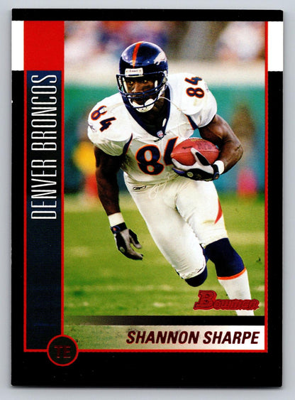 2002 Bowman #20 Shannon Sharpe