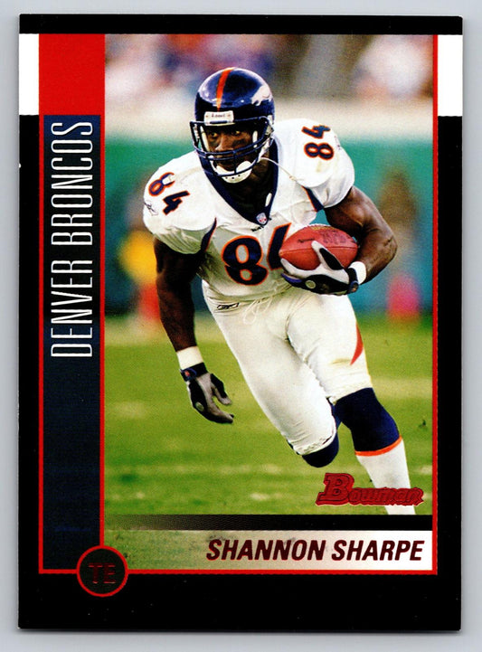 2002 Bowman #20 Shannon Sharpe