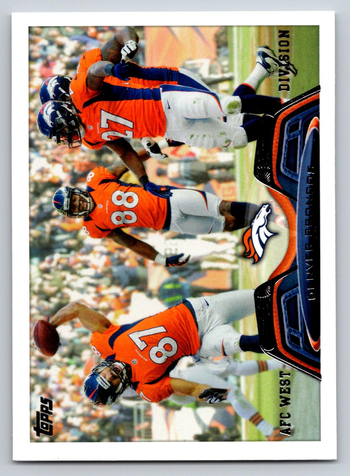 2013 Topps #42 Denver Broncos