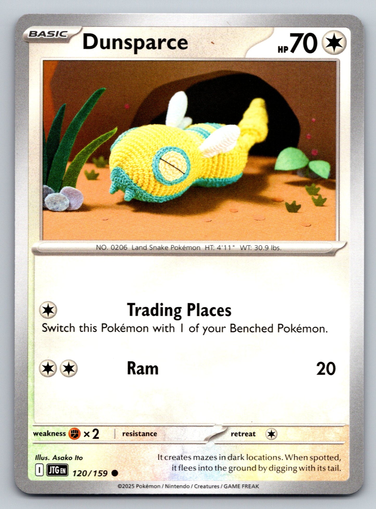 SV09: Journey Together #120/159 Dunsparce