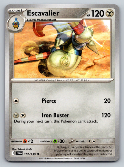 SV09: Journey Together #102/159 Escavalier