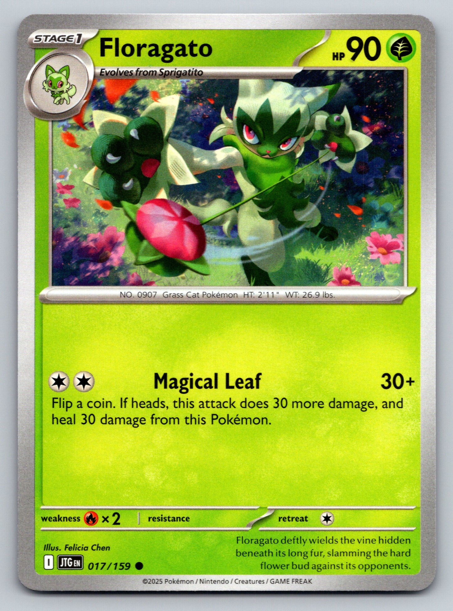 SV09: Journey Together #017/159 Floragato