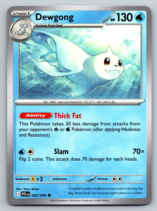 ME02: Phantasmal Flames #022/094 Dewgong