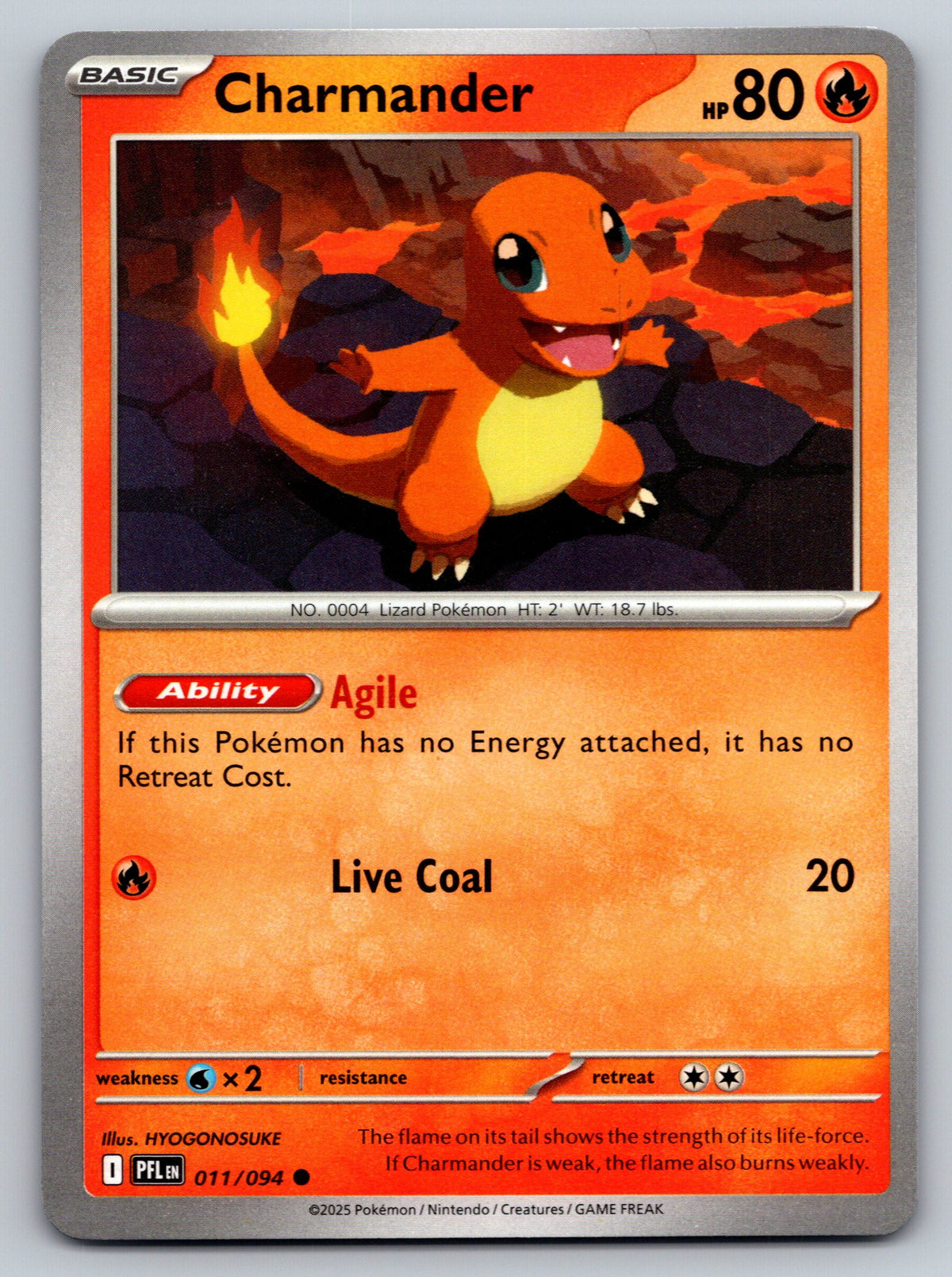 ME02: Phantasmal Flames #011/094 Charmander