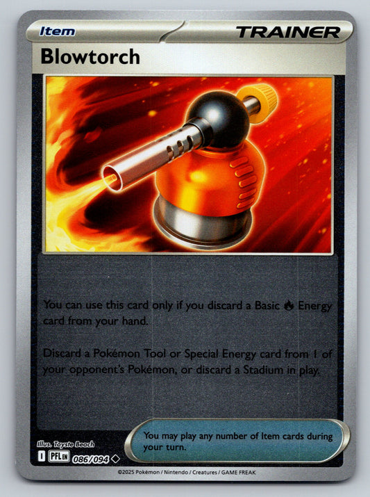 ME02: Phantasmal Flames #086/094 Blowtorch Reverse Holo