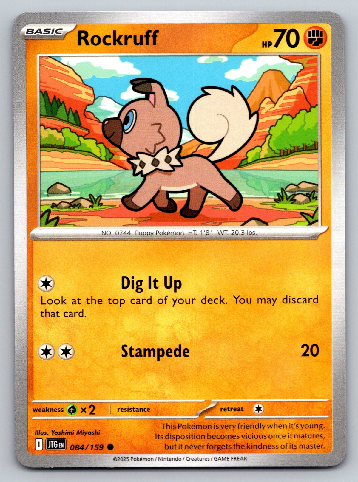 SV09: Journey Together #084/159 Rockruff