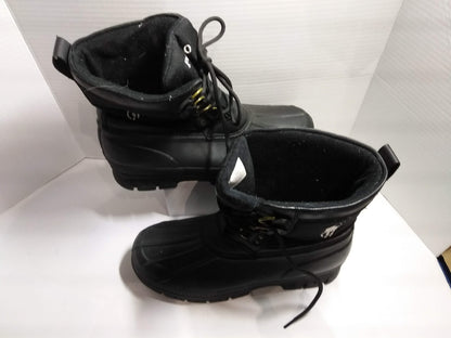 Polo Ralph Lauren Black Ranger Duck Boot Winter Snow Boots