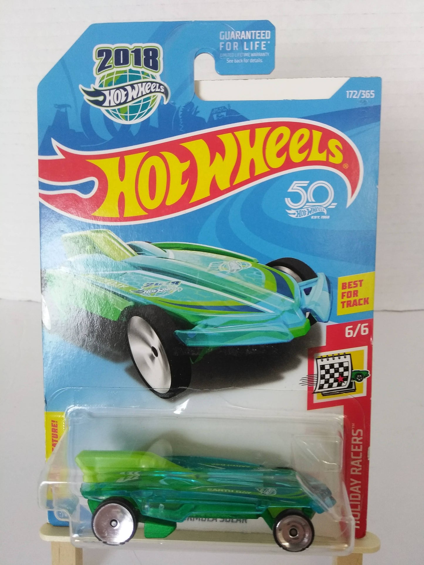 2018 Hot Wheels Holiday Racers - Formula Solar