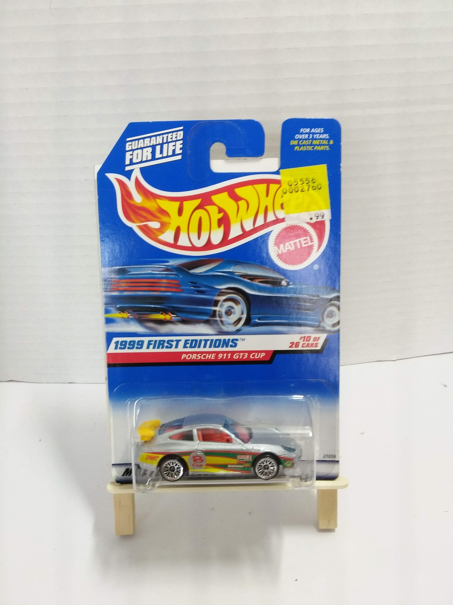 1999 Hot Wheels First Edition Porsche 911 GT3 Cup