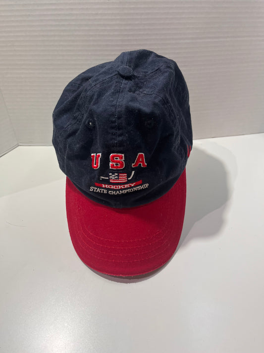 USA Hockey State Championship Hat (USED)