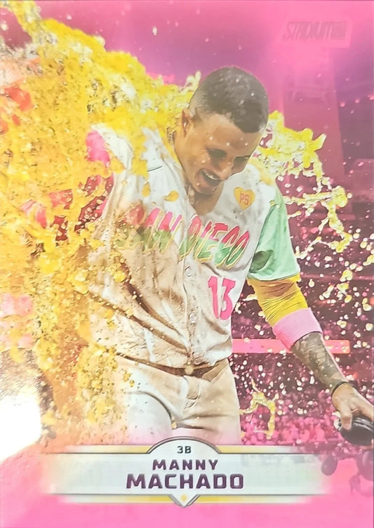 2025 Manny Machado Topps Stadium Club (Pink)