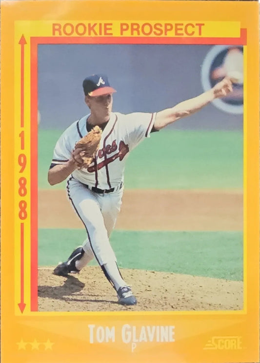 1988 Tom Glavine Score (Rookie Prospect)