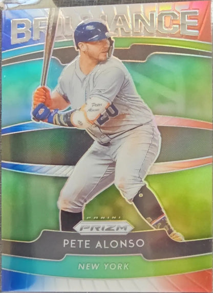 2020 Pete Alonso Panini Prizm Brilliance (Red White Blue)