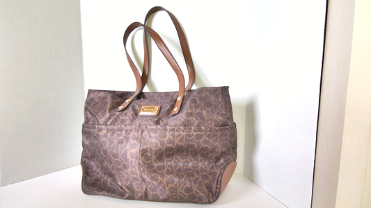 Calvin Klein Monogram Tote Bag