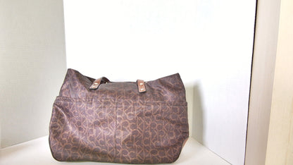 Calvin Klein Monogram Tote Bag