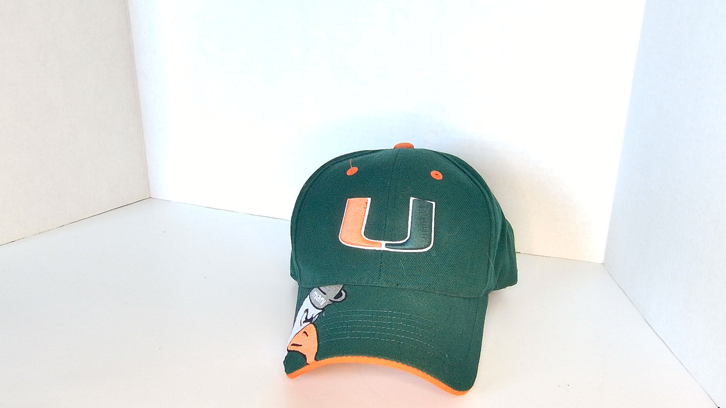 University of Miami Hurricanes Baseball Cap
