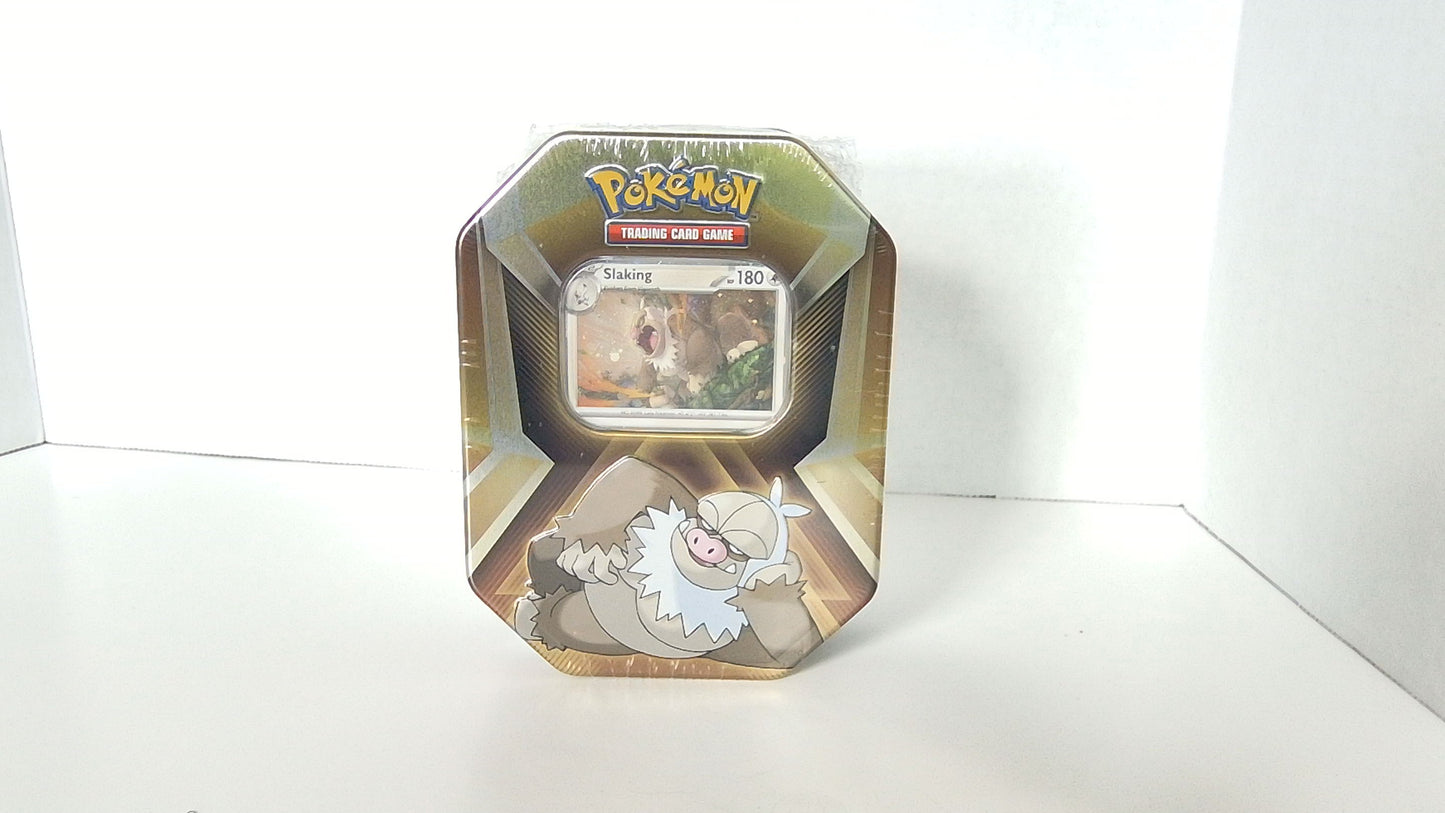 Pokemon Slaking Triple Whammy Tin