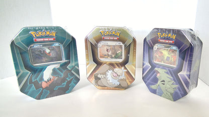 Pokemon Triple Whammy Tin Set