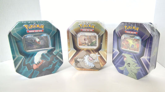 Pokemon Triple Whammy Tin Set