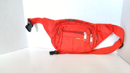 Red Sport Waist Bag