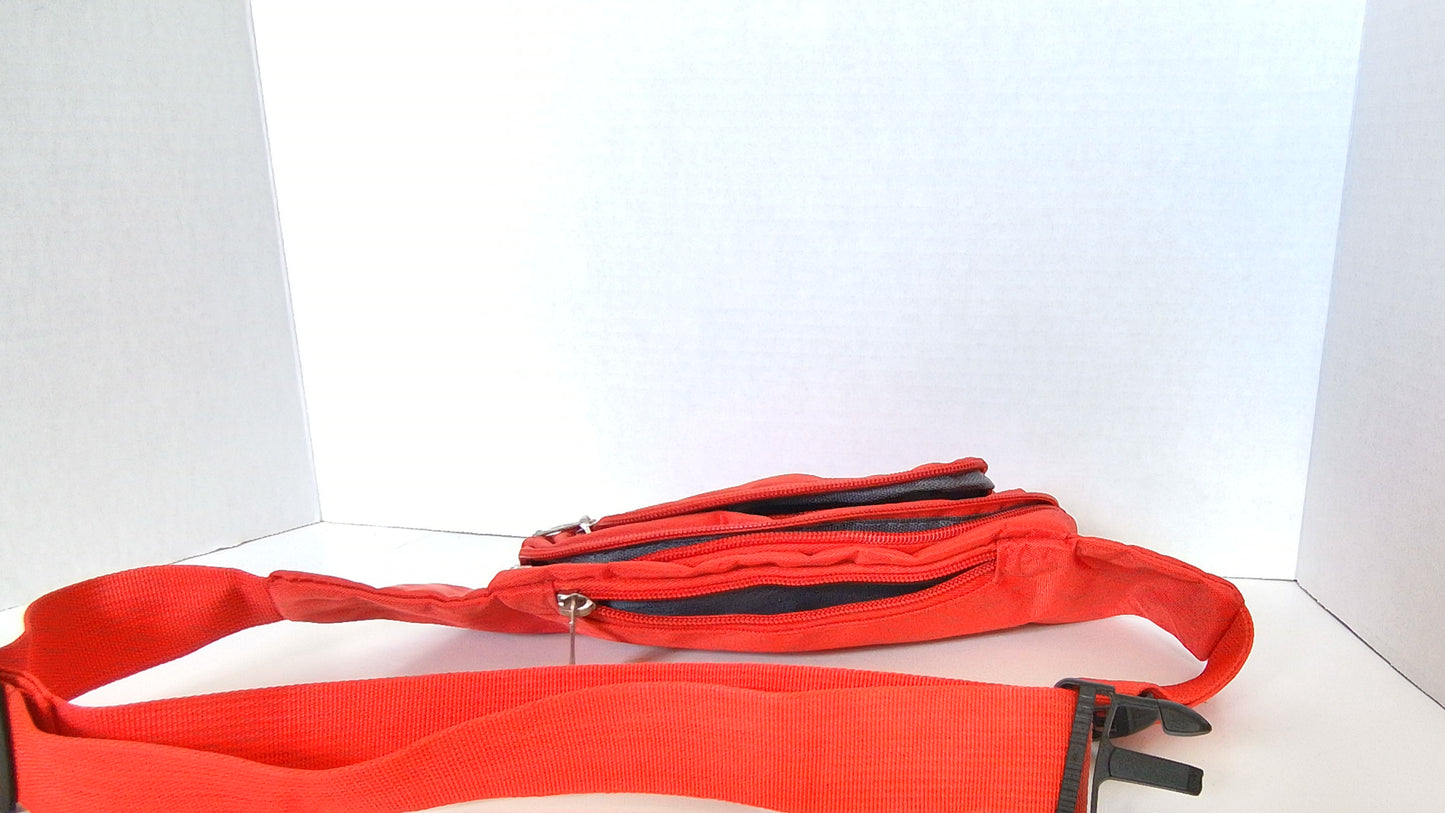 Red Sport Waist Bag