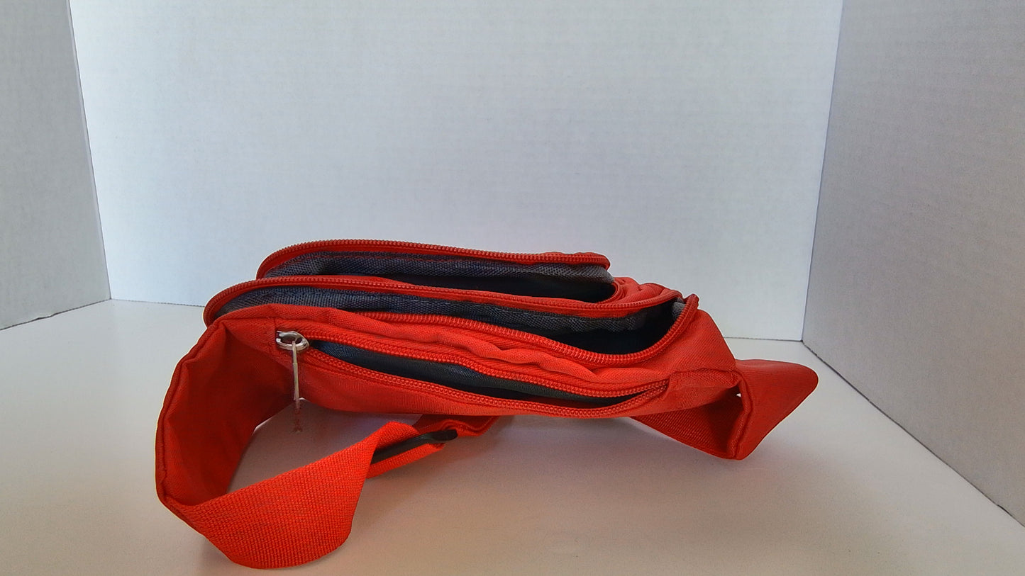 Red Sport Waist Bag