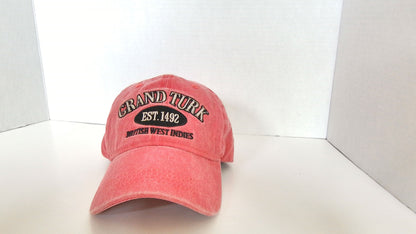 Grand Turk Embroidered Baseball Cap