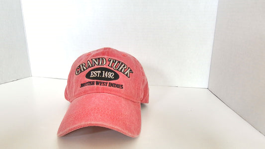 Grand Turk Embroidered Baseball Cap