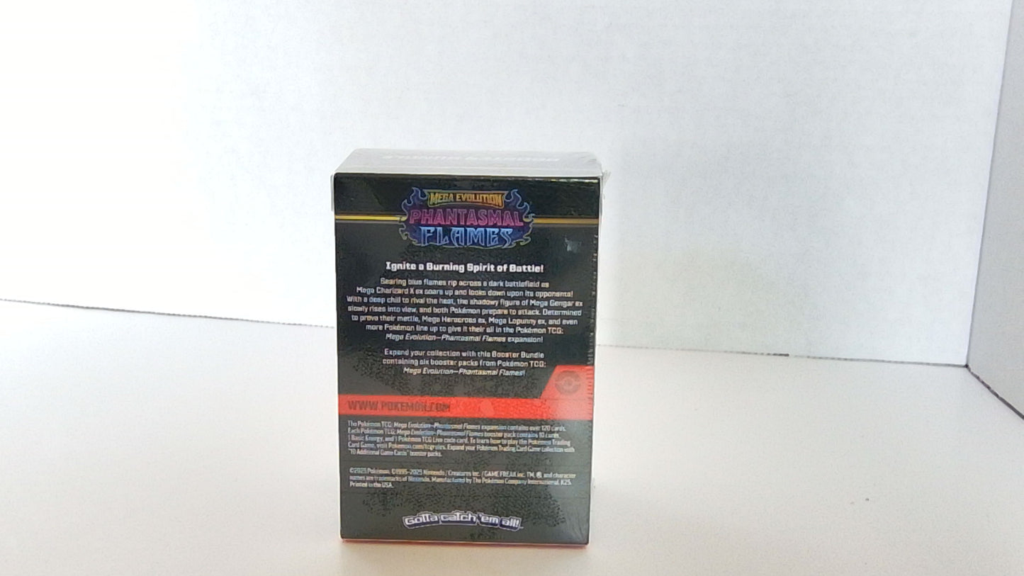 Pokemon Mega Evolution Phantasmal Flames Booster Bundle