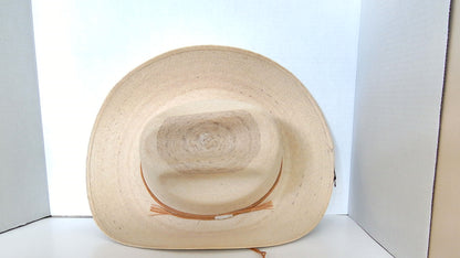 Vintage Straw Cowboy Hat