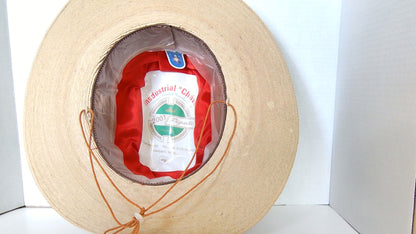 Vintage Straw Cowboy Hat