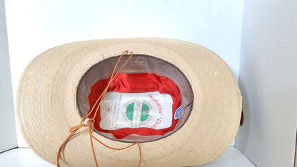 Vintage Straw Cowboy Hat