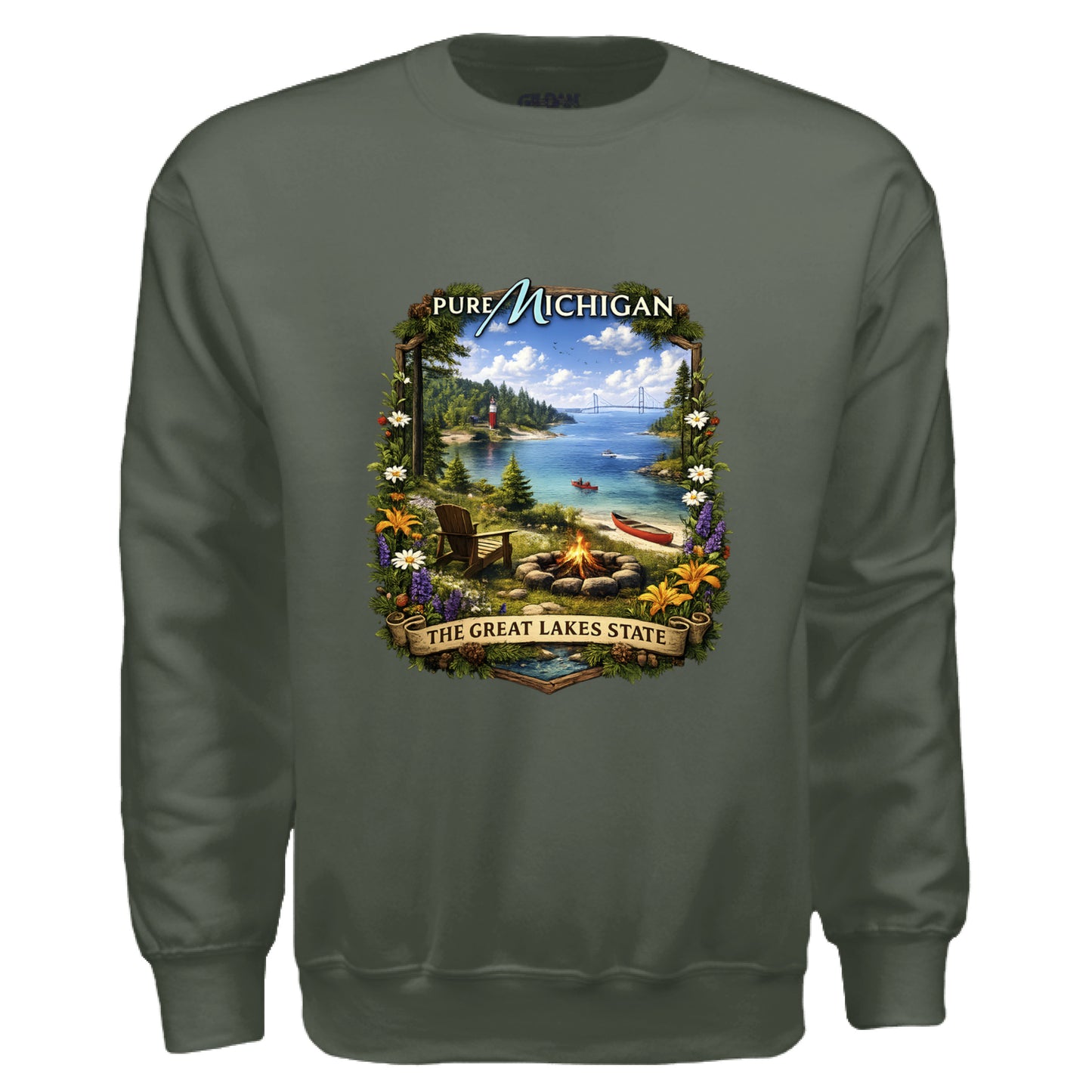 MILITARY GREEN - FRONT