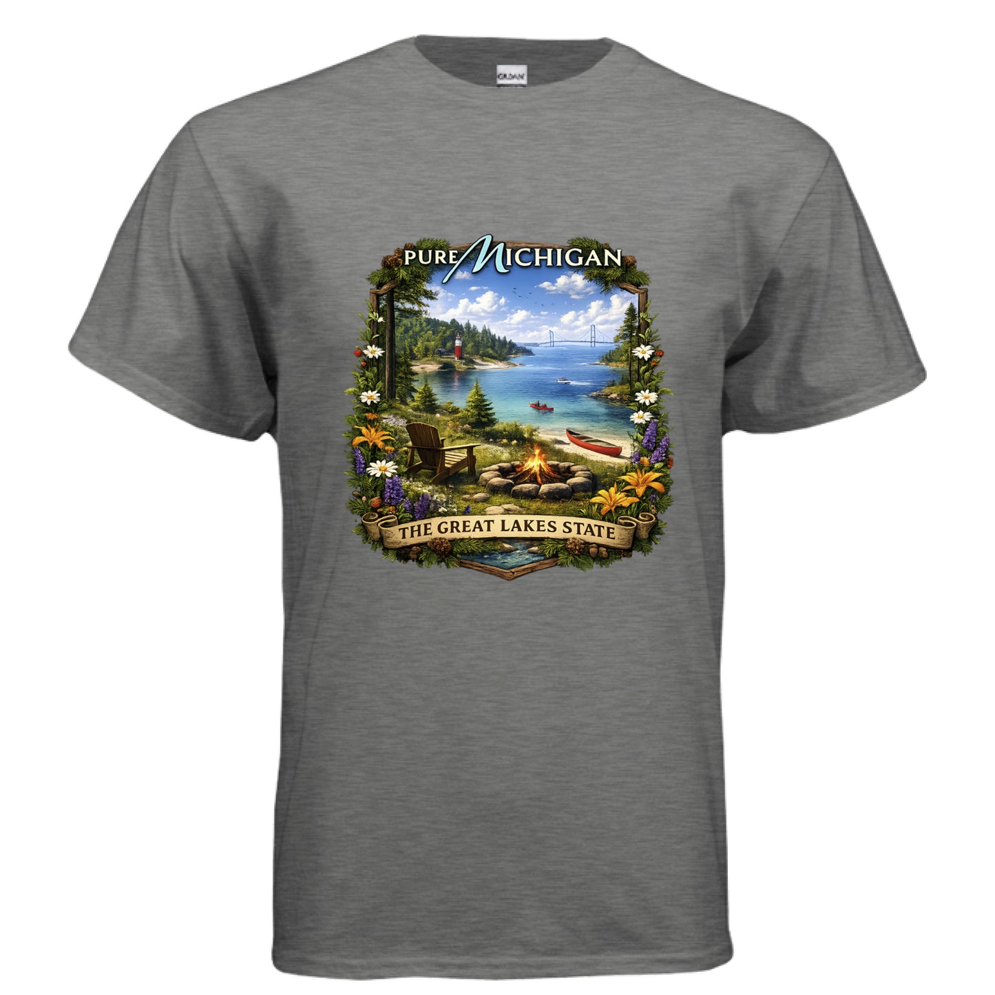 GRAPHITE HEATHER - FRONT