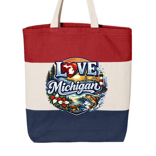 Navy/ Natural/ Red - FRONT