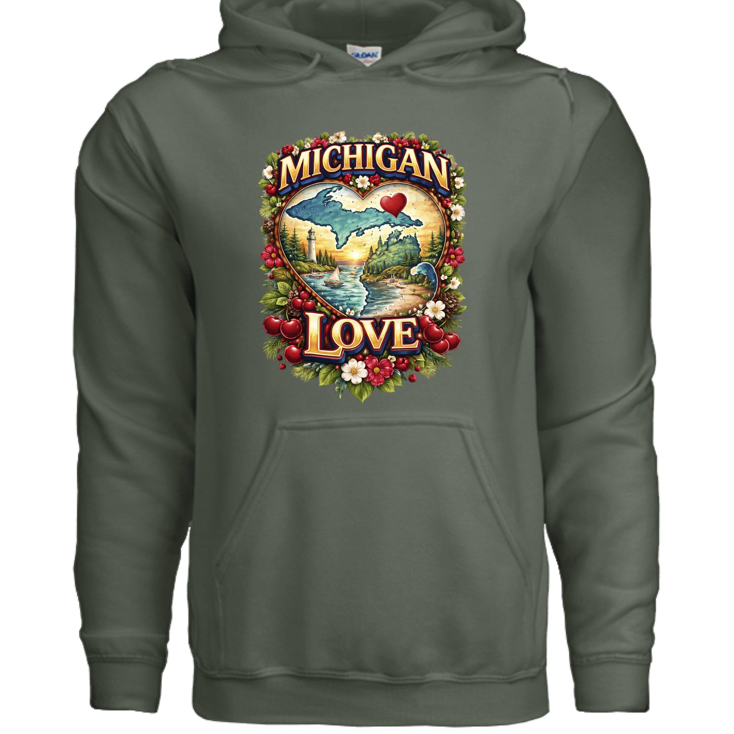MILITARY GREEN - FRONT