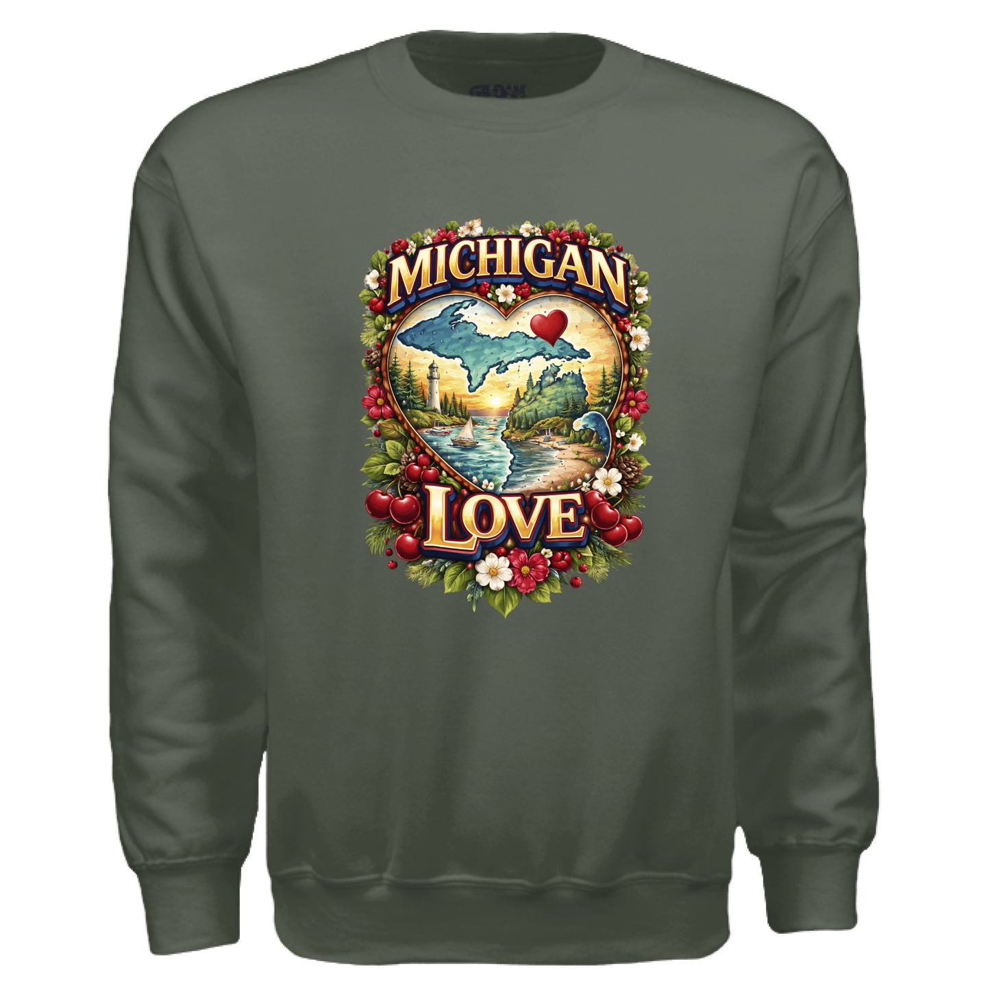 MILITARY GREEN - FRONT