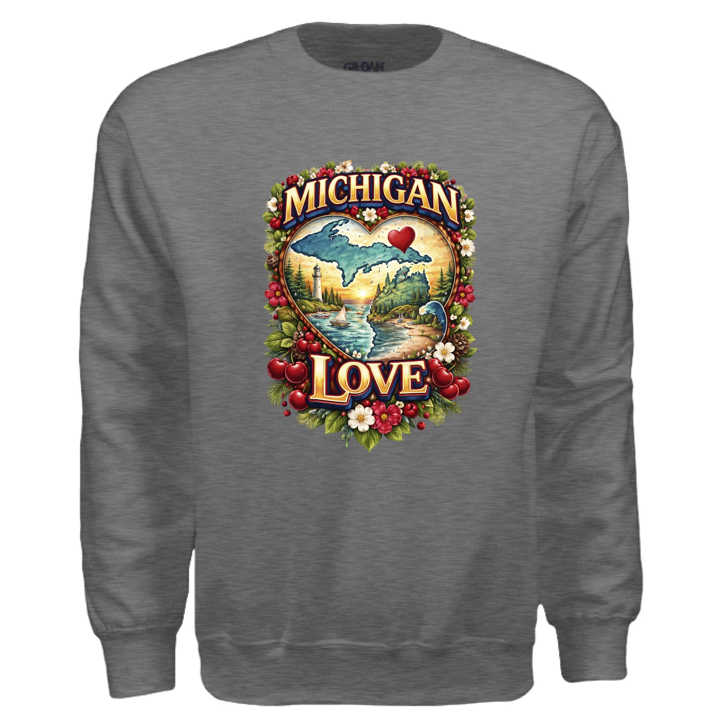 GRAPHITE HEATHER - FRONT