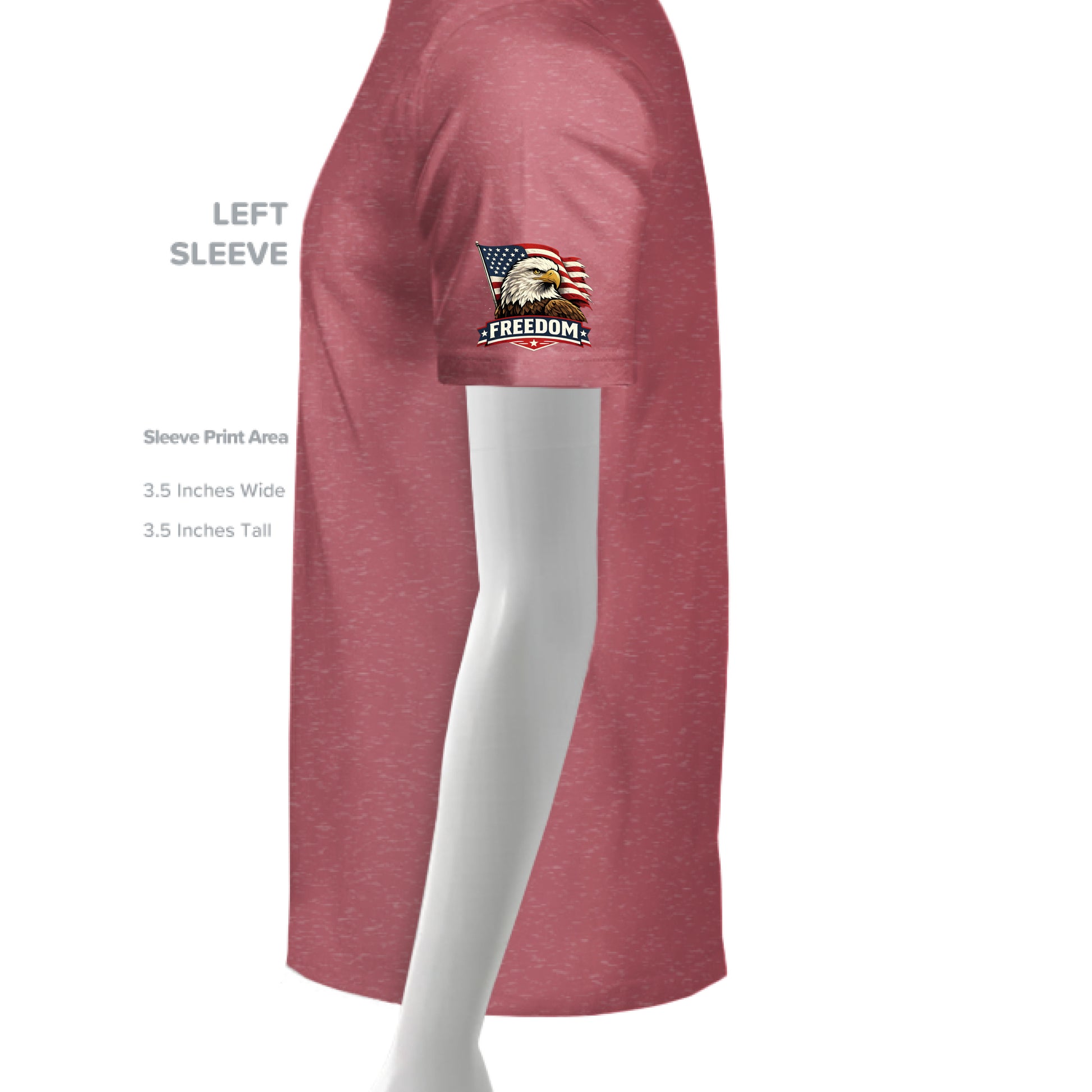 Heather Sport Scarlet Red - SLEEVE_LEFT