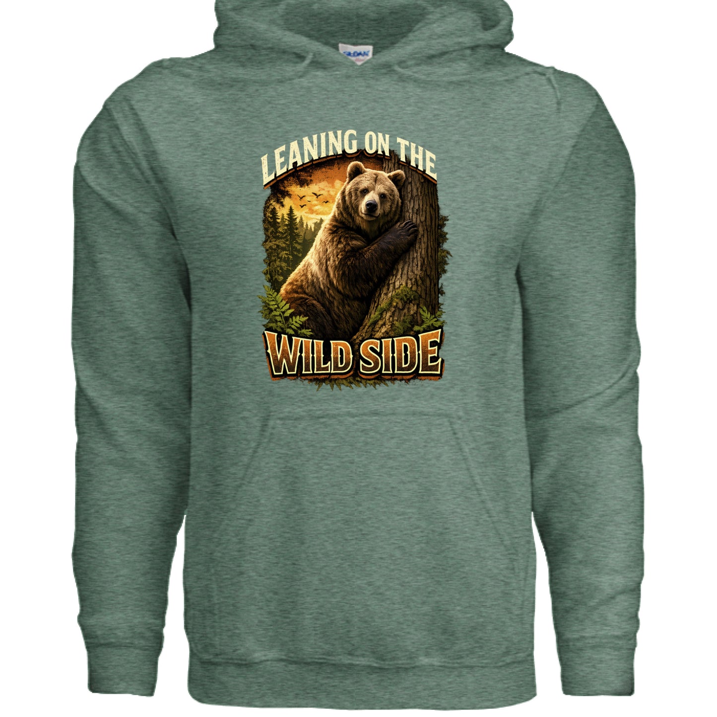 Heather Sport Dark Green - FRONT