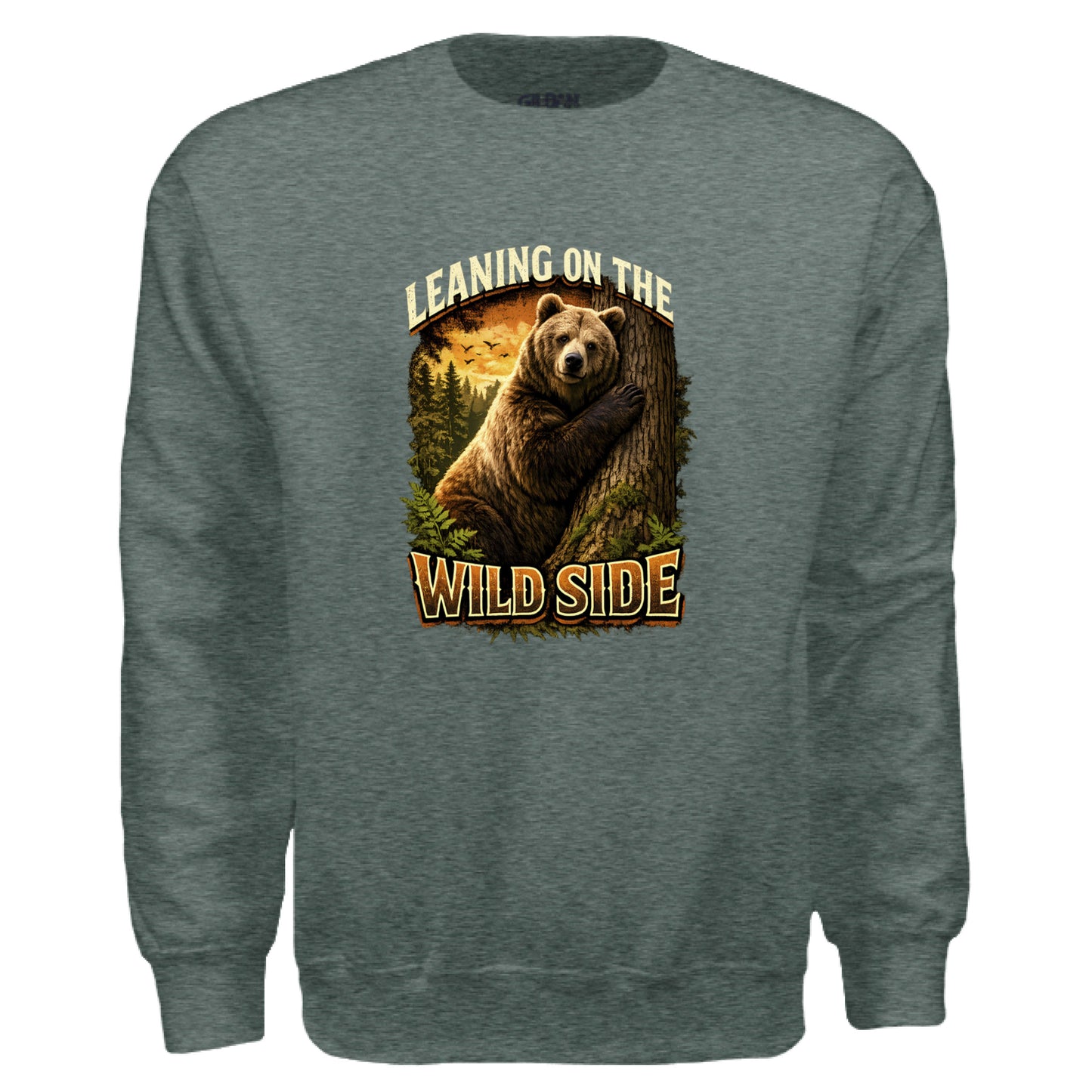HEATHER SPORT DARK GREEN - FRONT