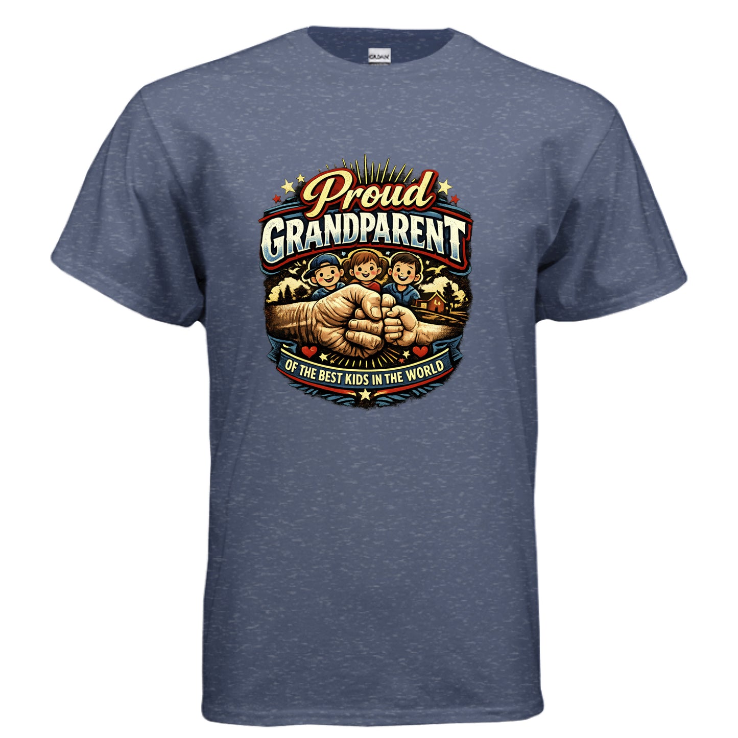 Heather Sport Dark Navy - FRONT