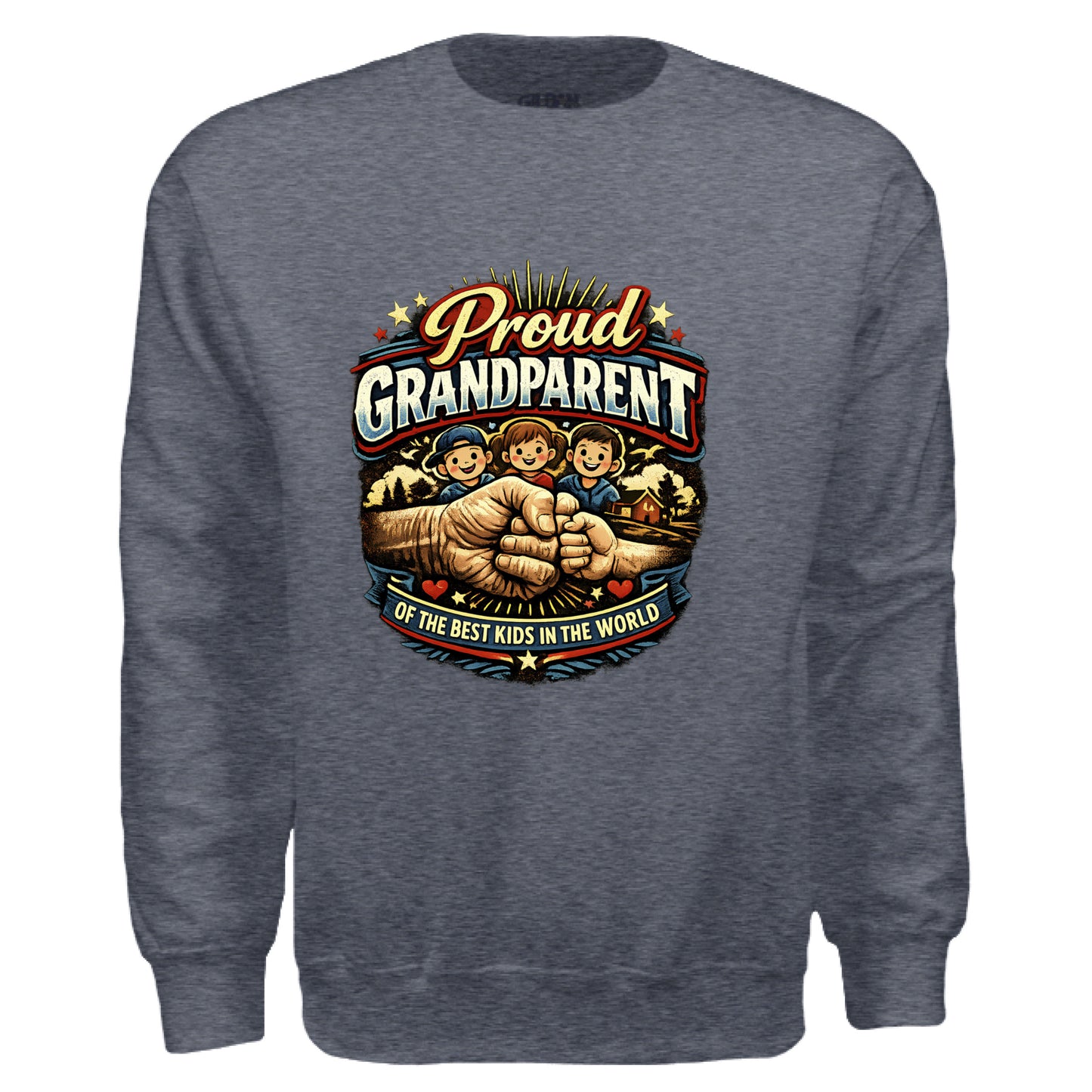 Heather Sport Dark Navy - FRONT