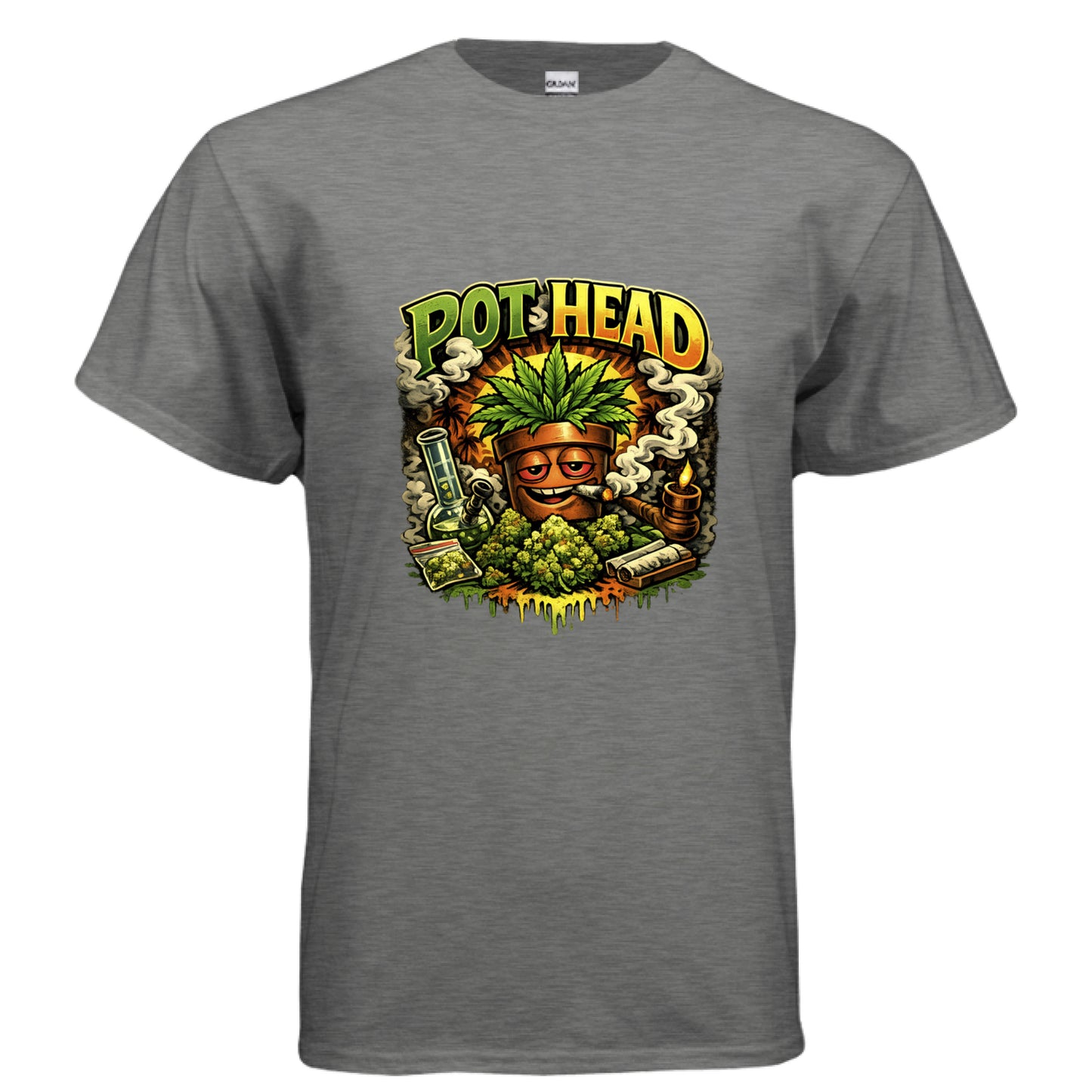 GRAPHITE HEATHER - FRONT